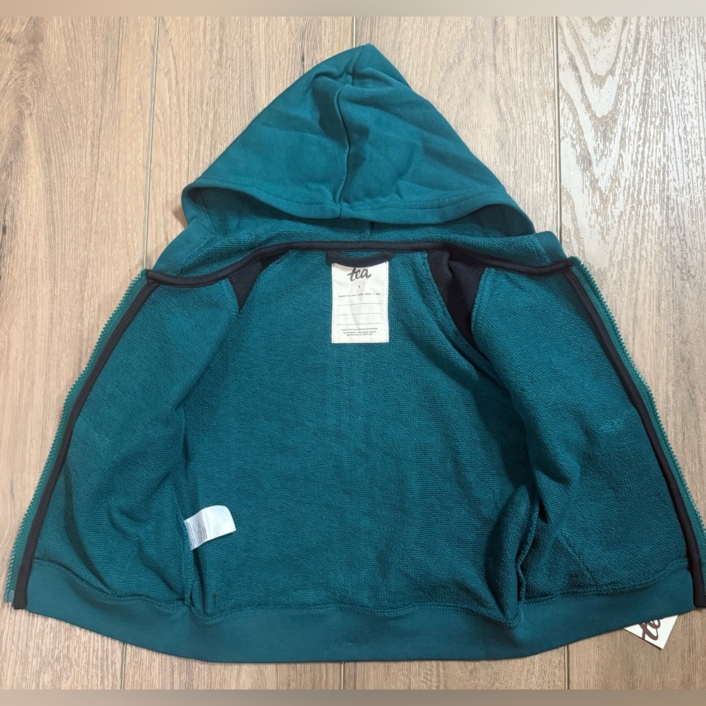 Tea Collection Colorblock Hoodie NWT - Picture 6 of 10